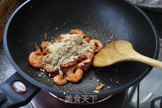 避风塘炒虾的做法步骤:8