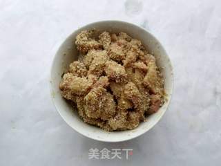 粉蒸肉的做法步骤:4
