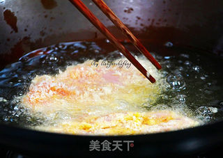 港式黄金芝士鸡肉卷的做法步骤:10