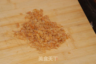 潮汕名小菜-----虾仁菜脯的做法步骤:3