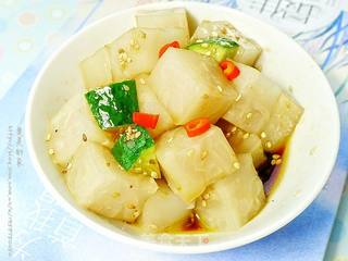 夏日里的爽口美容菜—水晶肉皮冻的做法步骤:11