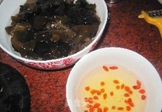 木耳炒山药的做法步骤:2