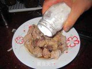 豉香土豆蒸排骨的做法步骤:3