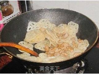 醋溜藕片的做法步骤:6