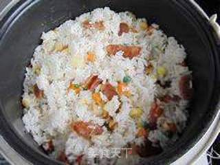 花样米饭(五)—腊肠土豆焖饭的做法步骤:11