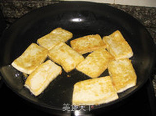 双椒炒豆腐的做法步骤:4