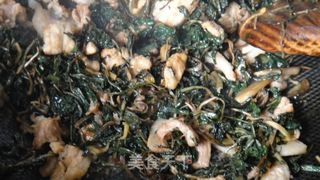 蒲公英炒肉片的做法步骤：8