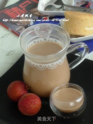巧克力奶茶的做法步骤:7