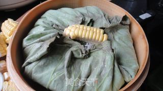 荷香玉米蒸排骨的做法步骤：14