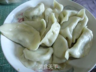 猪肉白菜韭菜水饺的做法步骤：10