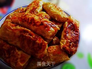 港式斋豆皮卷(素食)的做法步骤:11