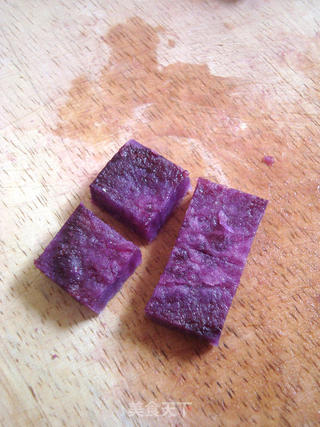 心形紫薯银耳羹的做法步骤:7