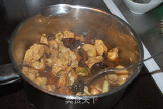 香菇蒸鸡肉的做法步骤：9