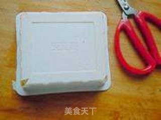茄汁鸡蛋豆腐的做法步骤:3