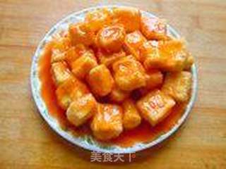 茄汁鸡蛋豆腐的做法步骤:14