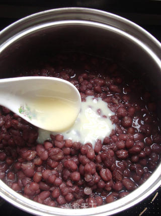 炼乳蜜红豆的做法步骤:5