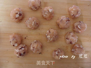 鸡肉丸子 (简单,美味)的做法步骤:9