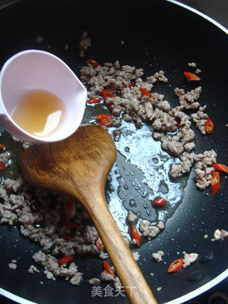 家常肉末豆腐的做法步骤:7