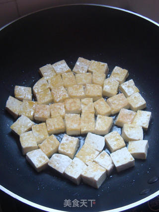 可乐豆腐的做法步骤:5