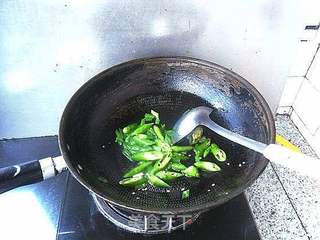 朝天椒炒黄瓜的做法步骤：6