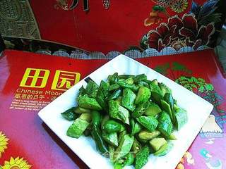朝天椒炒黄瓜的做法步骤：10