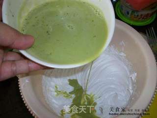 爱上冰淇淋@@抹茶冰淇淋的做法步骤:5