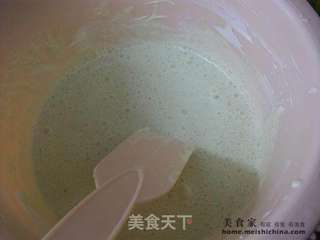爱上冰淇淋@@抹茶冰淇淋的做法步骤:6