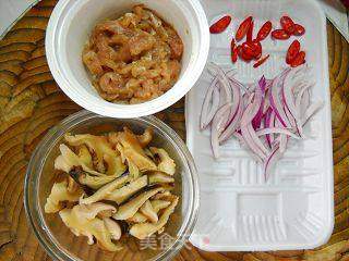 空心菜梗炒肉丝的做法步骤:4