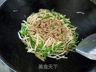 空心菜梗炒肉丝的做法步骤:11