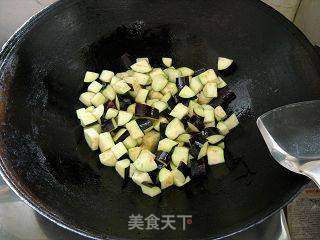 豆酱茄丁的做法步骤:7