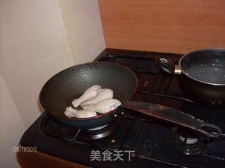 榛蘑炖鸡的做法步骤:4