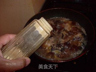 榛蘑炖鸡的做法步骤:7