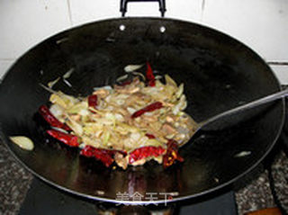 茭头炒猪肉的做法步骤:6