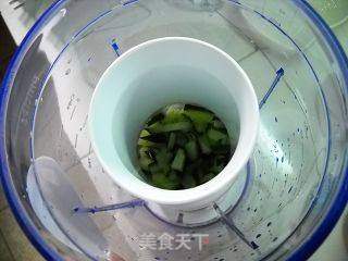 南眉黄瓜汁的做法步骤:4