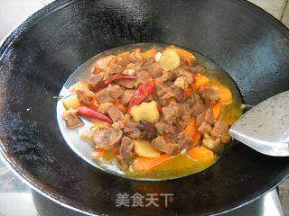 薄荷金笋牛腱的做法步骤:11