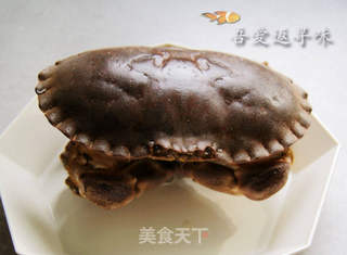 黄道蟹蒸米粉的做法步骤：1