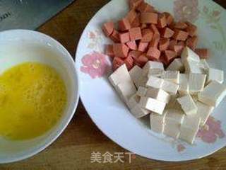 鸡蛋豆腐羹的做法步骤:2