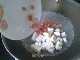 鸡蛋豆腐羹的做法步骤:3