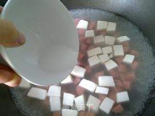 鸡蛋豆腐羹的做法步骤:6