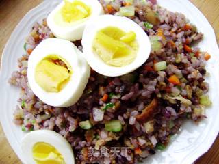 健康早餐----什锦炒杂米饭的做法步骤:10