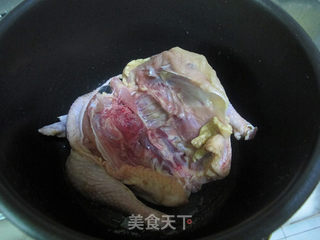 电饭锅版盐焗鸡的做法步骤:7