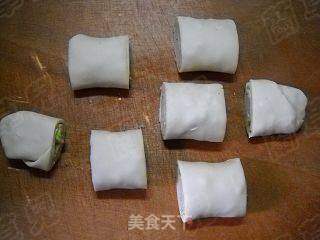 葱香酥油烧饼的做法步骤:9