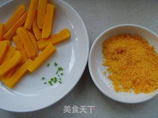 咸蛋黄焗南瓜的做法步骤:4