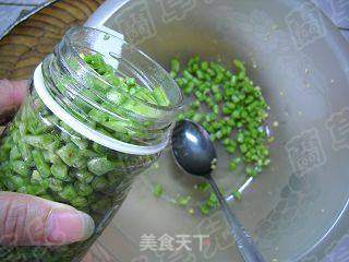 肉丁酸豆角（附酸豆角的制作）的做法步骤：5