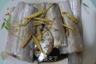 清蒸带鱼的做法步骤：6