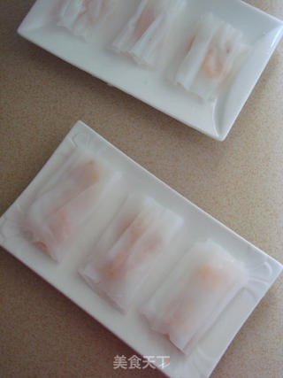 蒸虾肠粉的做法步骤:7