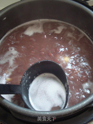 莲子红豆沙的做法步骤：7