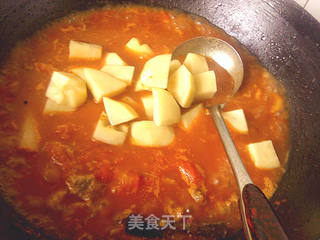番茄土豆炖牛肉的做法步骤：10