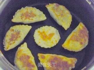 【花样饼系列】酱香鸡肉苋菜盒子的做法步骤：19