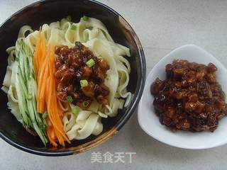 【炸酱面,花样做】:香菇肉酱面的做法步骤:14